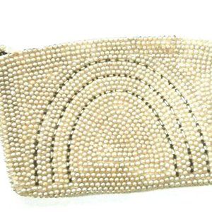 Vintage 1960's Beaded Clutch Purse